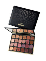 Makeup palette with 'tarte Maneater' design on a white background