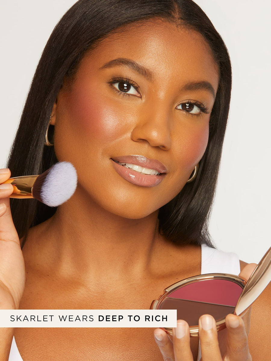 park ave princessâ„¢ cream face brush image number 2