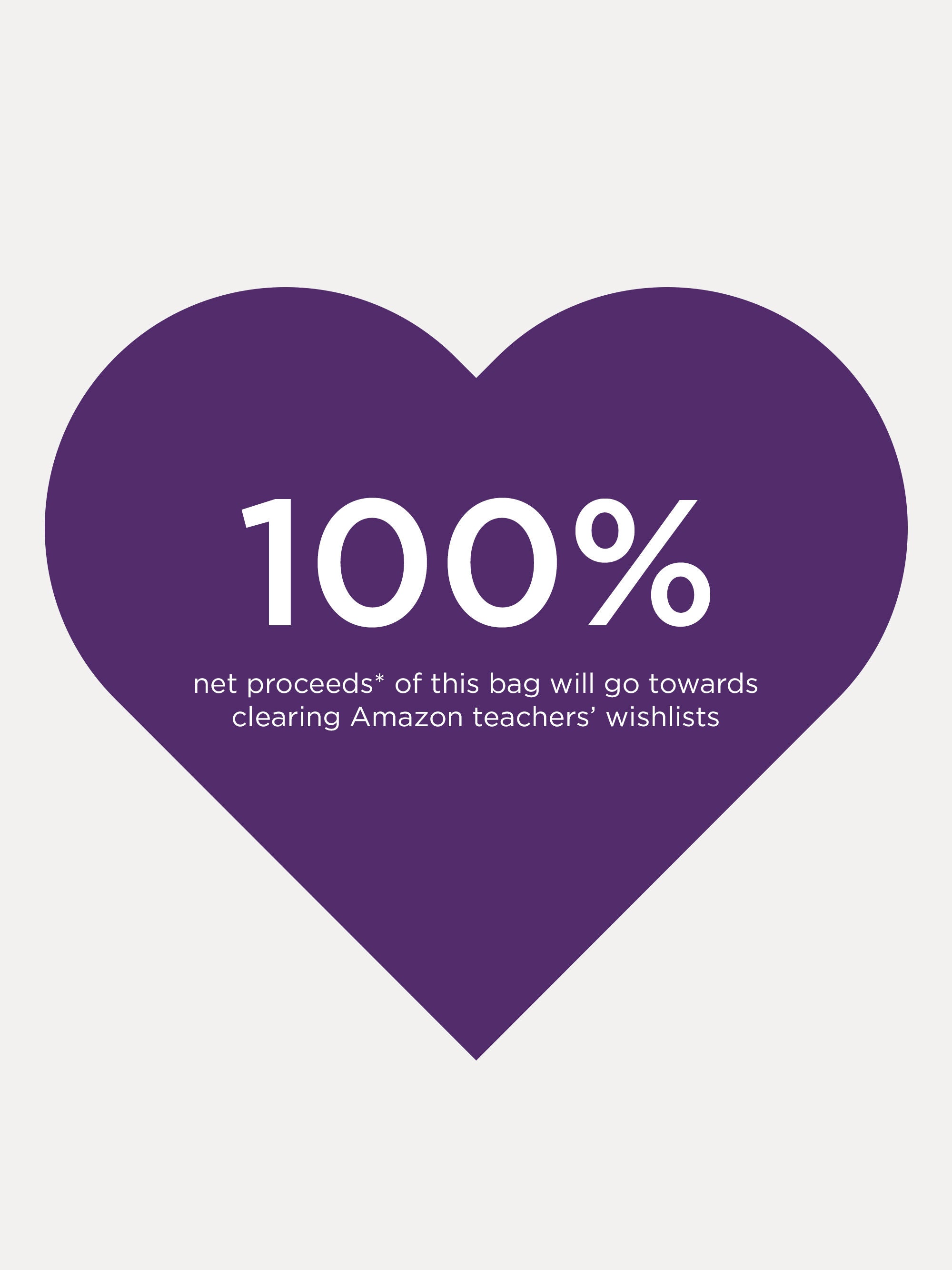 tarteâ„¢ loves teachers tote bag image number 2