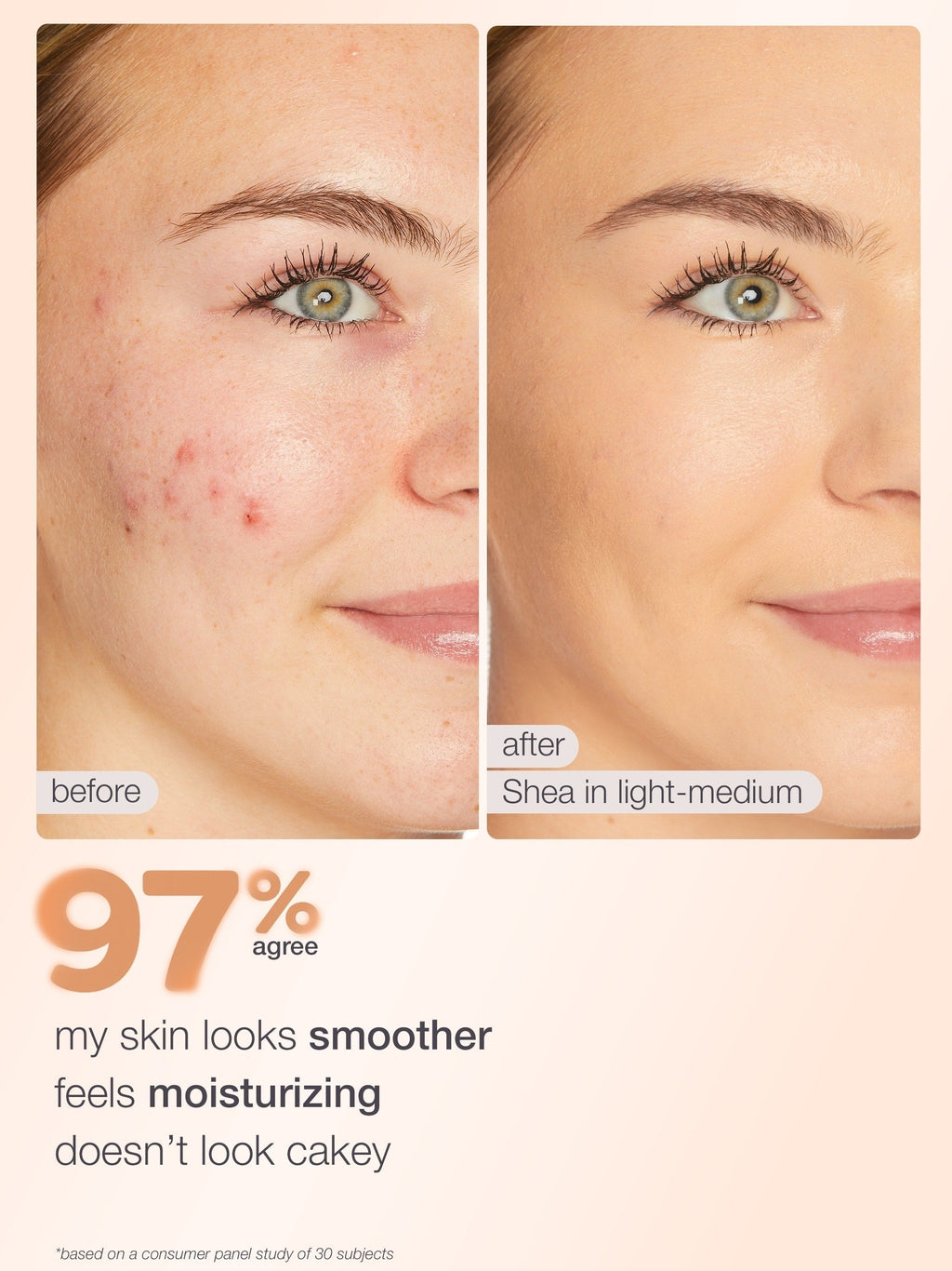 Tarte BB Blur sunscreen tube with full-size and travel-size options on a white background