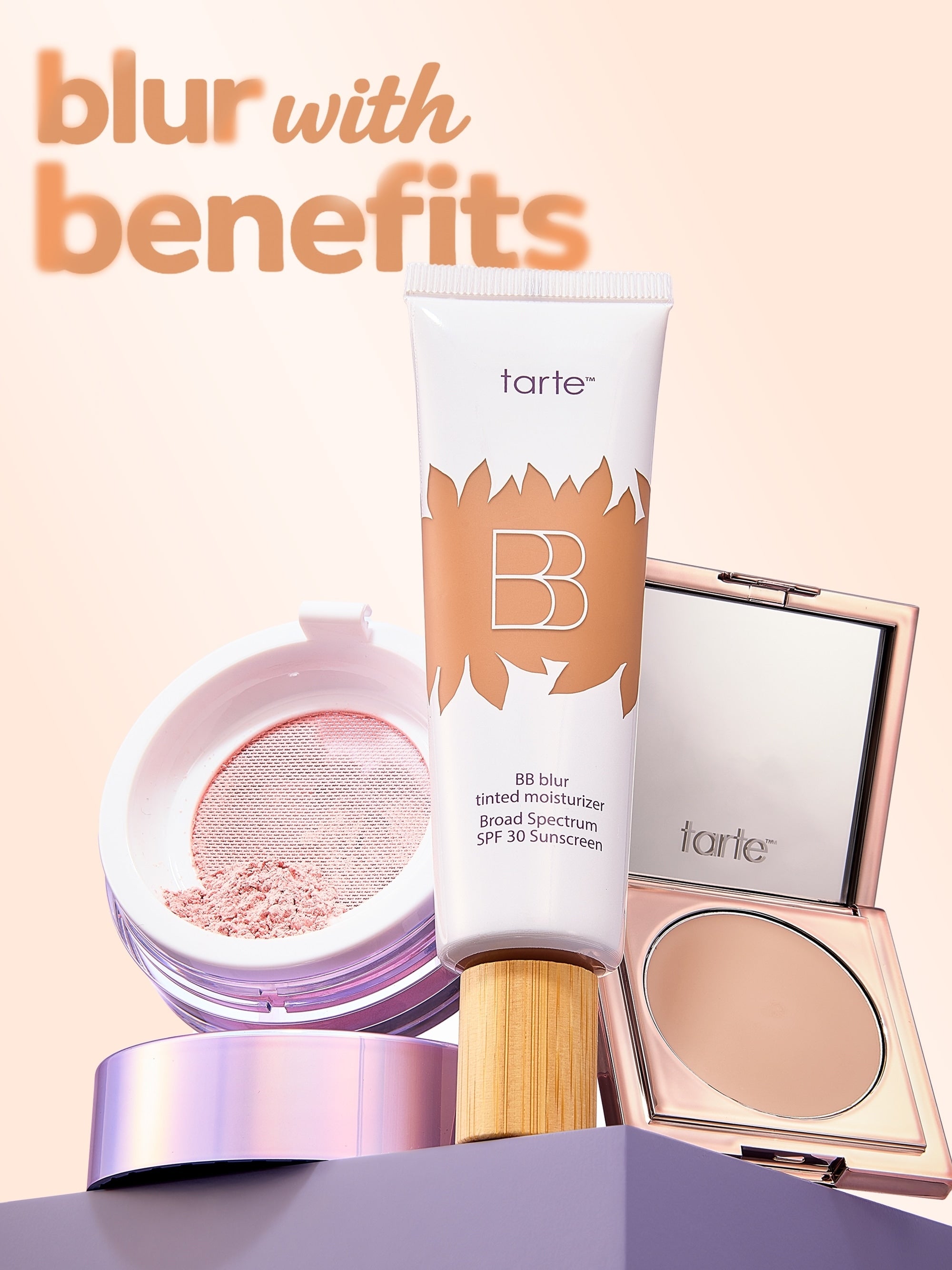 travel-size BB blur tinted moisturizer SPF 30