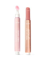 Two lip products from tarte on a white background