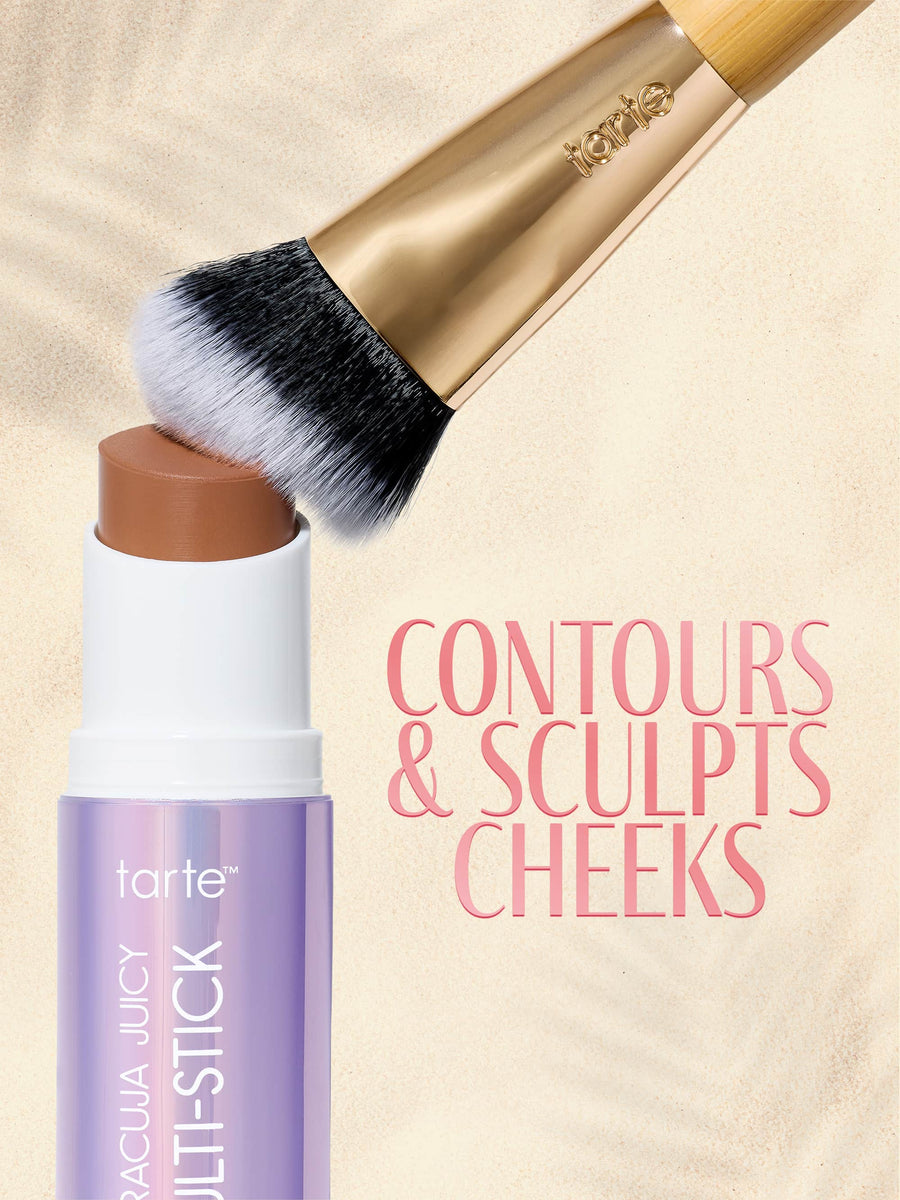 double-ended blush & bronzer brush coverage result
