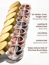 double take clay pot shadow liner + brush