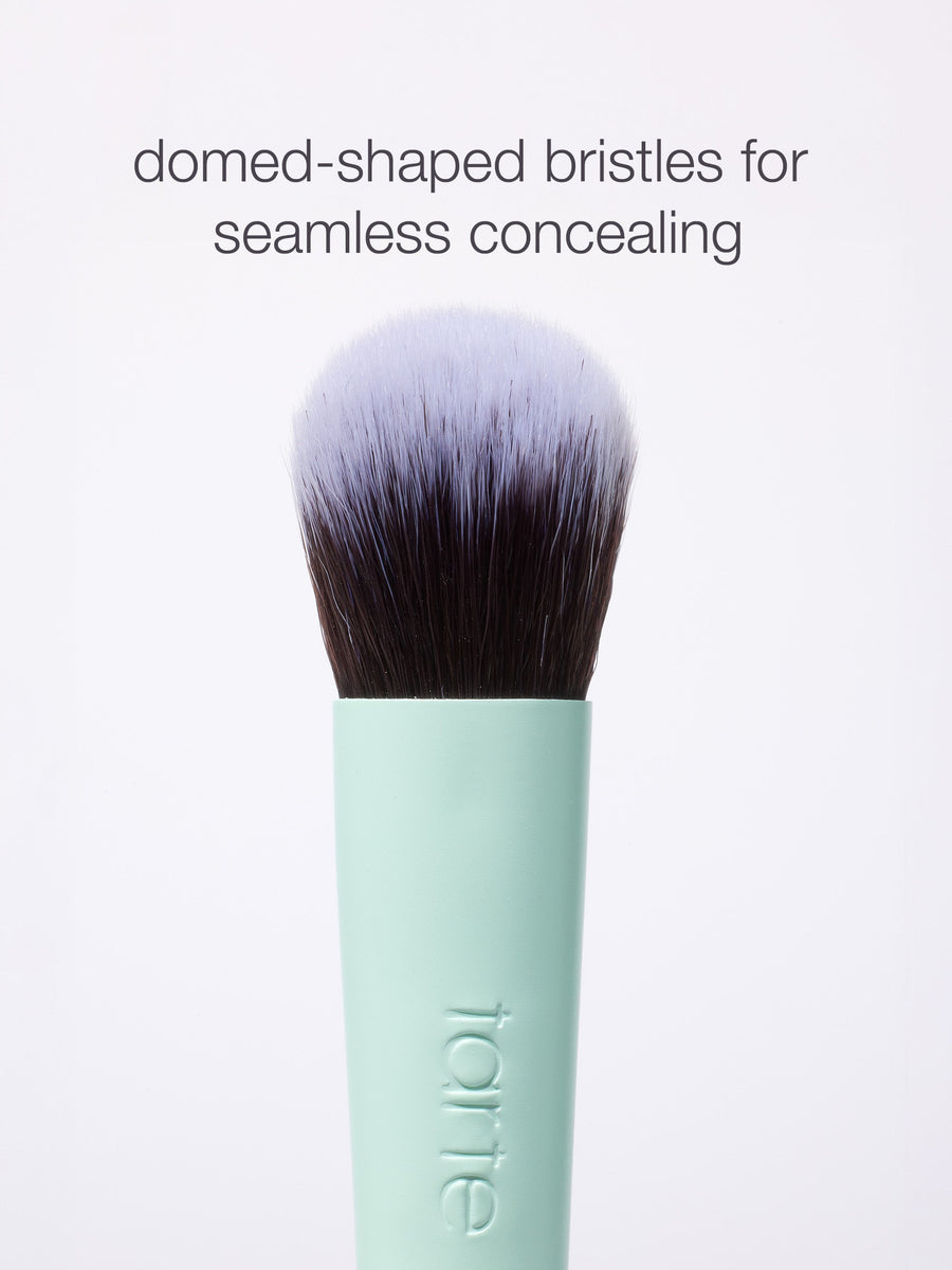fluffy concealer brush coverage result