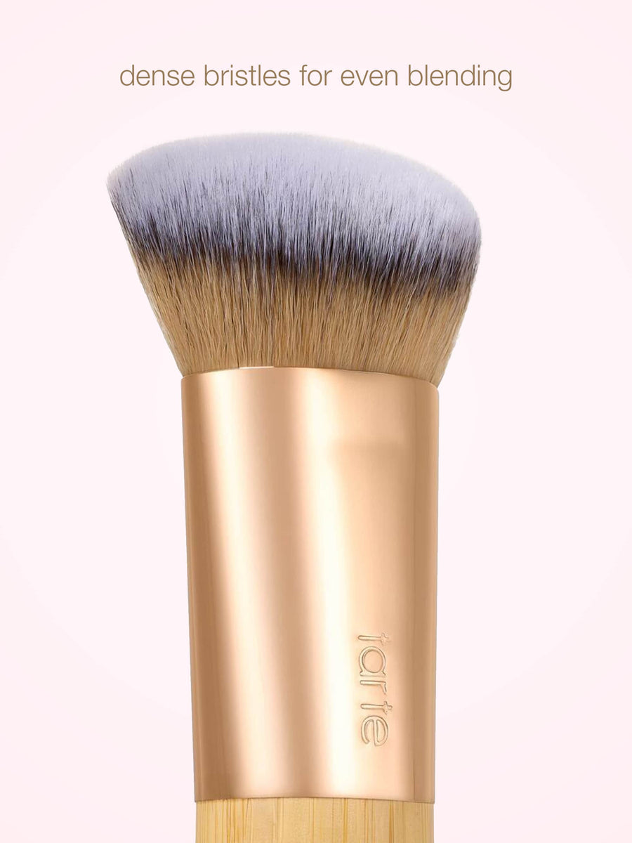 serum foundation brush coverage result