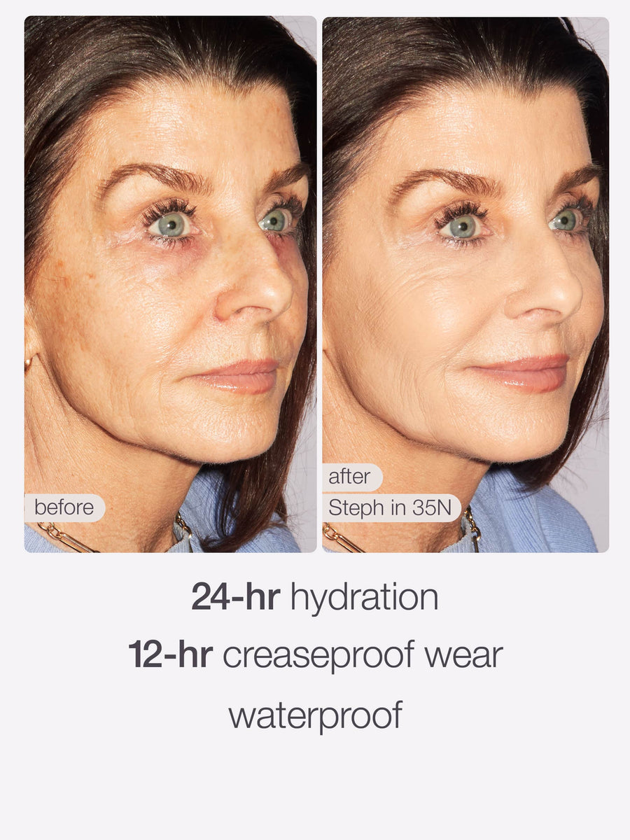 shape tape™ creamy eye lift effect trio coverage result