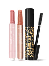 Tarte lip products including maracuja juicy lip, maracuja juicy lip plump, and maneater mascara