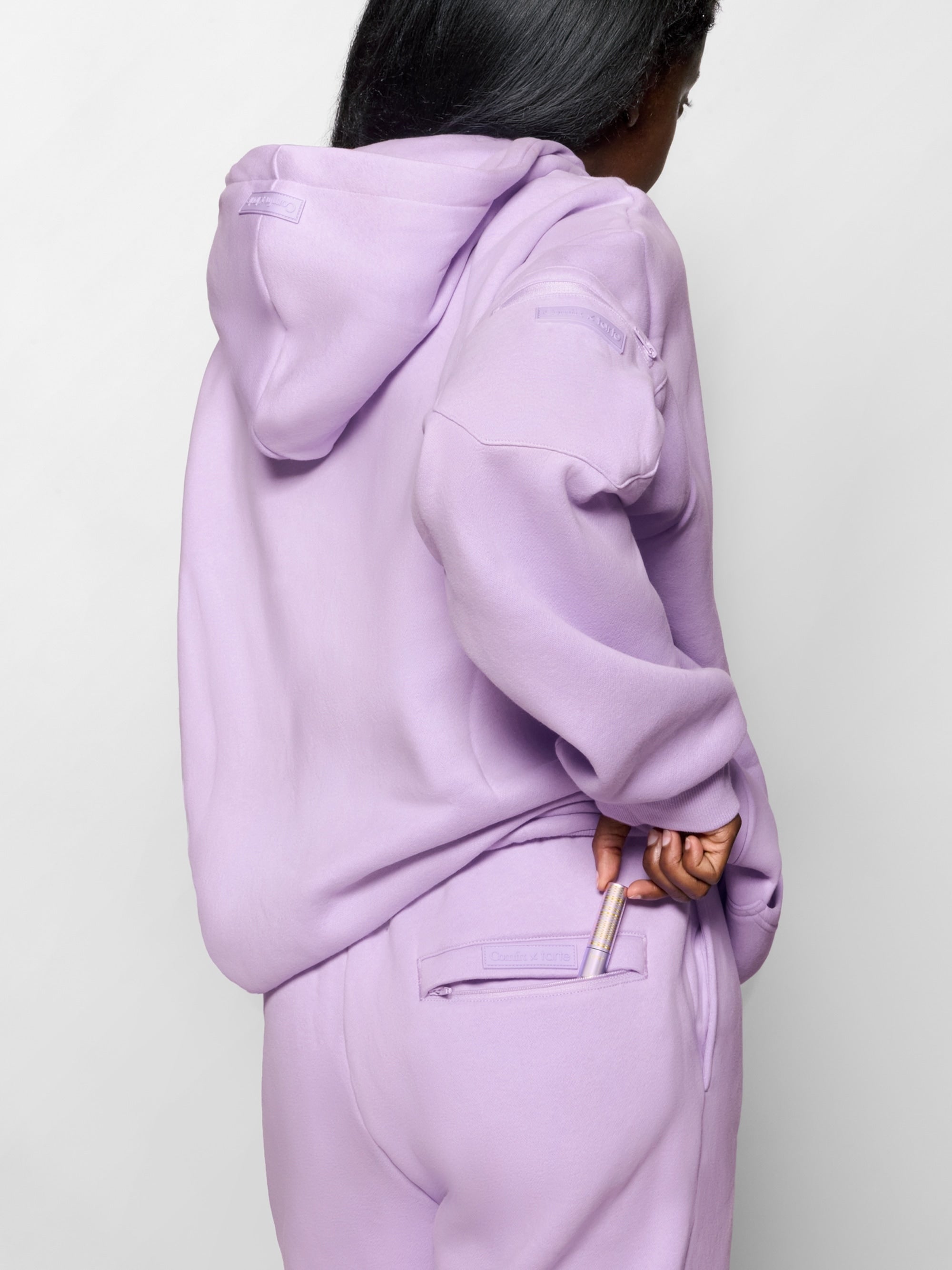 tarte x Comfrt airplane mode travel sweatpants