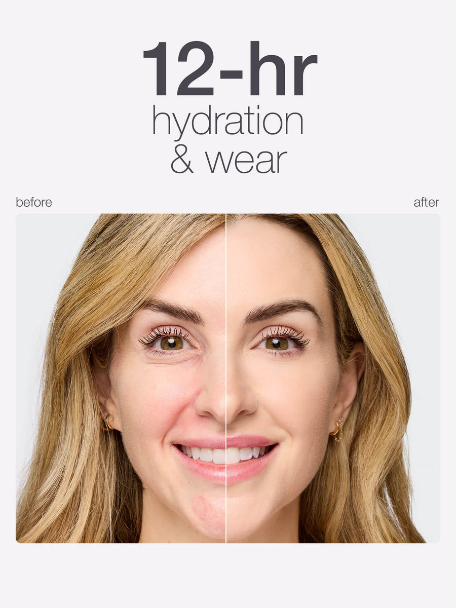 maracuja tinted moisturizer & angled complexion brush duo coverage result