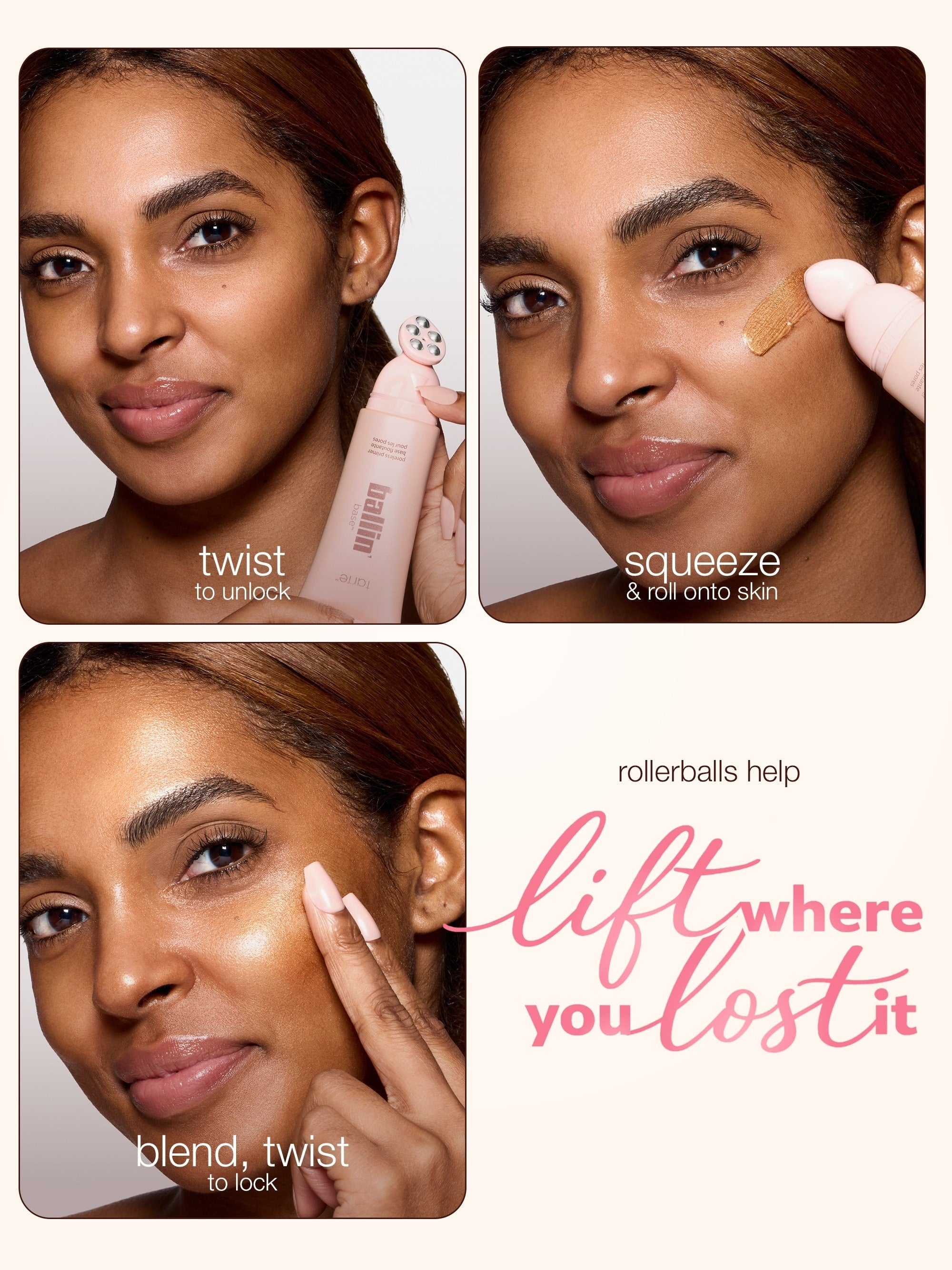 travel-size ballin’ base™ poreless glow primer