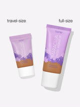 Two Tarte Maracuja Tinted Hydrator products, one travel-size and one full-size, on a white background.