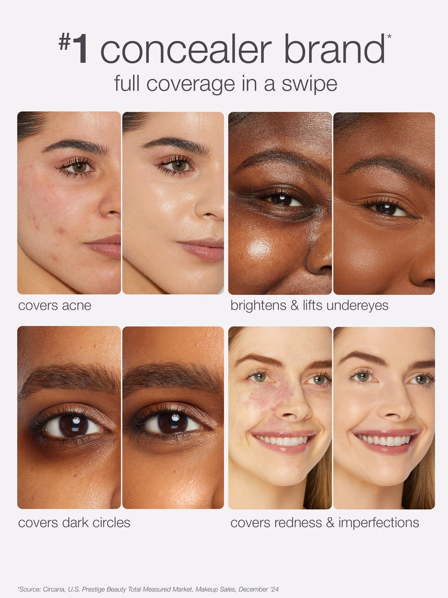 wakeup makeup shape tape™ & fake awake™ duo coverage result