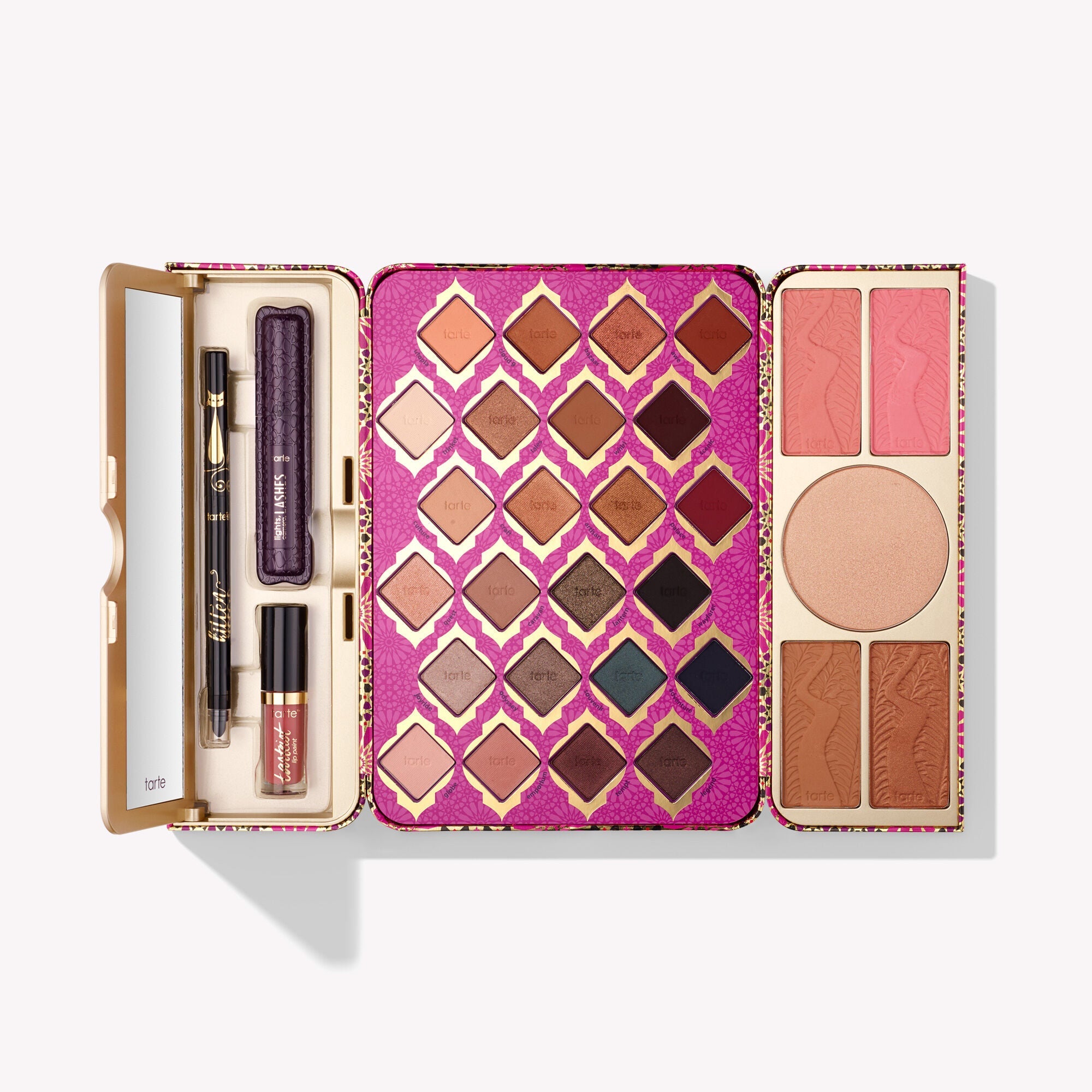 #trippinwithtarte Amazonian clay palette swatch