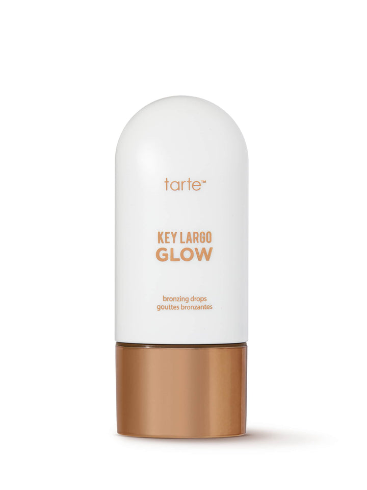 Tarte Key Largo Glow bronzing drops on a white background