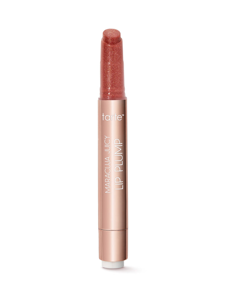 Tarte Lip Plump lip gloss on a white background