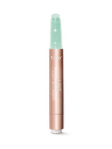 Tarte Cosmetics product with rose gold and green accents on a white background