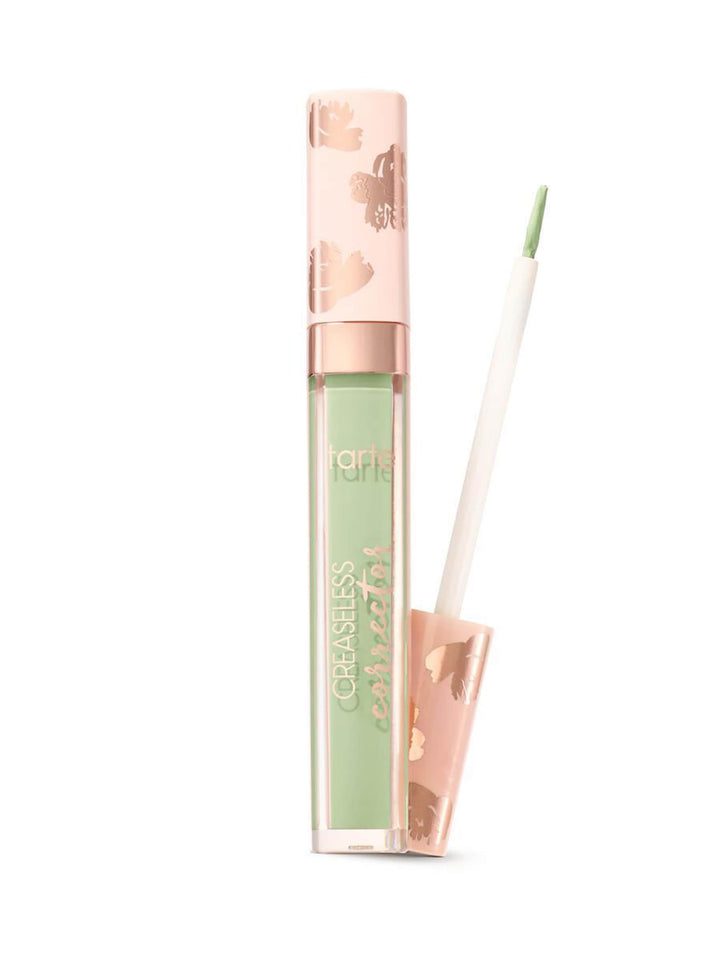 Tarte lip gloss with pink cap on a white background