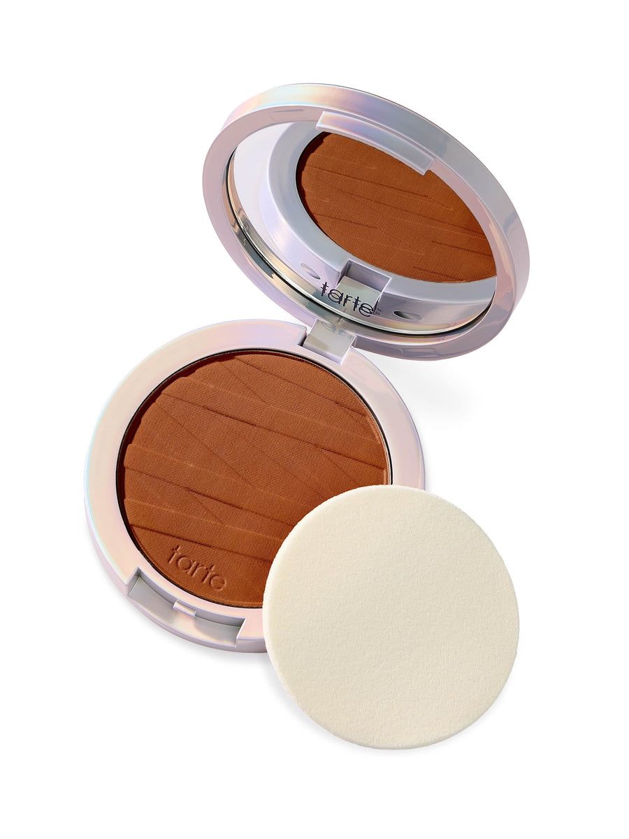 shape tape™ pressed powder coverage result