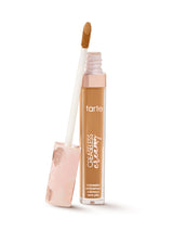 Tarte Creaseless Creamy concealer with applicator on a white background