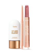 tarte™ maracuja juicy shimmer plump, fake awake and bronzing drops