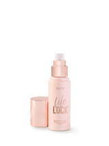 Tarte Life Lock serum bottle with cap on a white background
