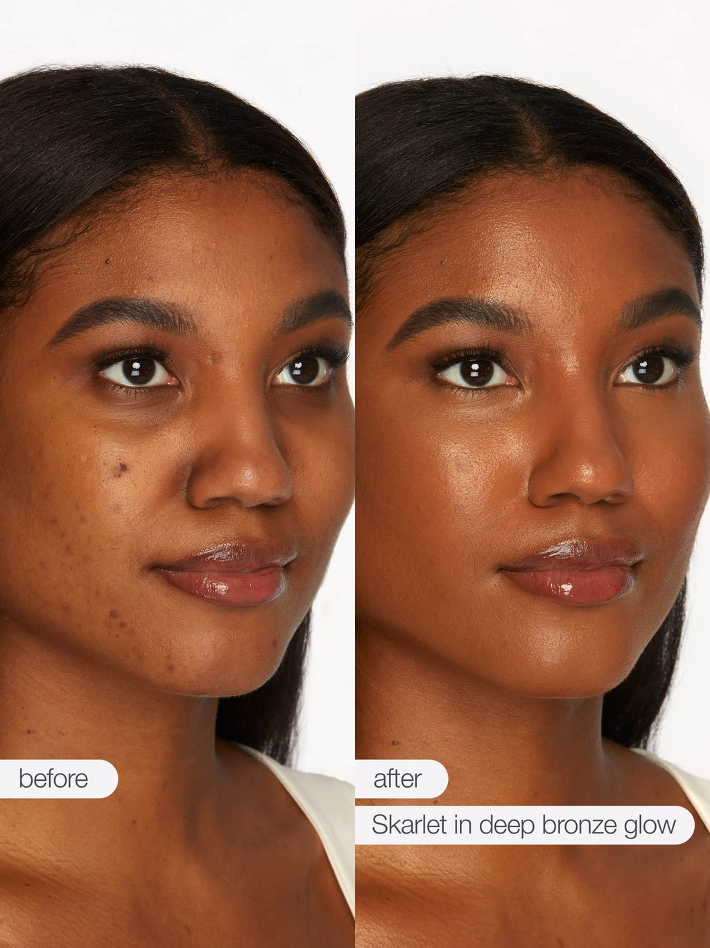 tarte™ maracuja juicy shimmer plump, fake awake and bronzing drops