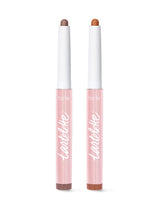 Two tartelette lip products on a white background