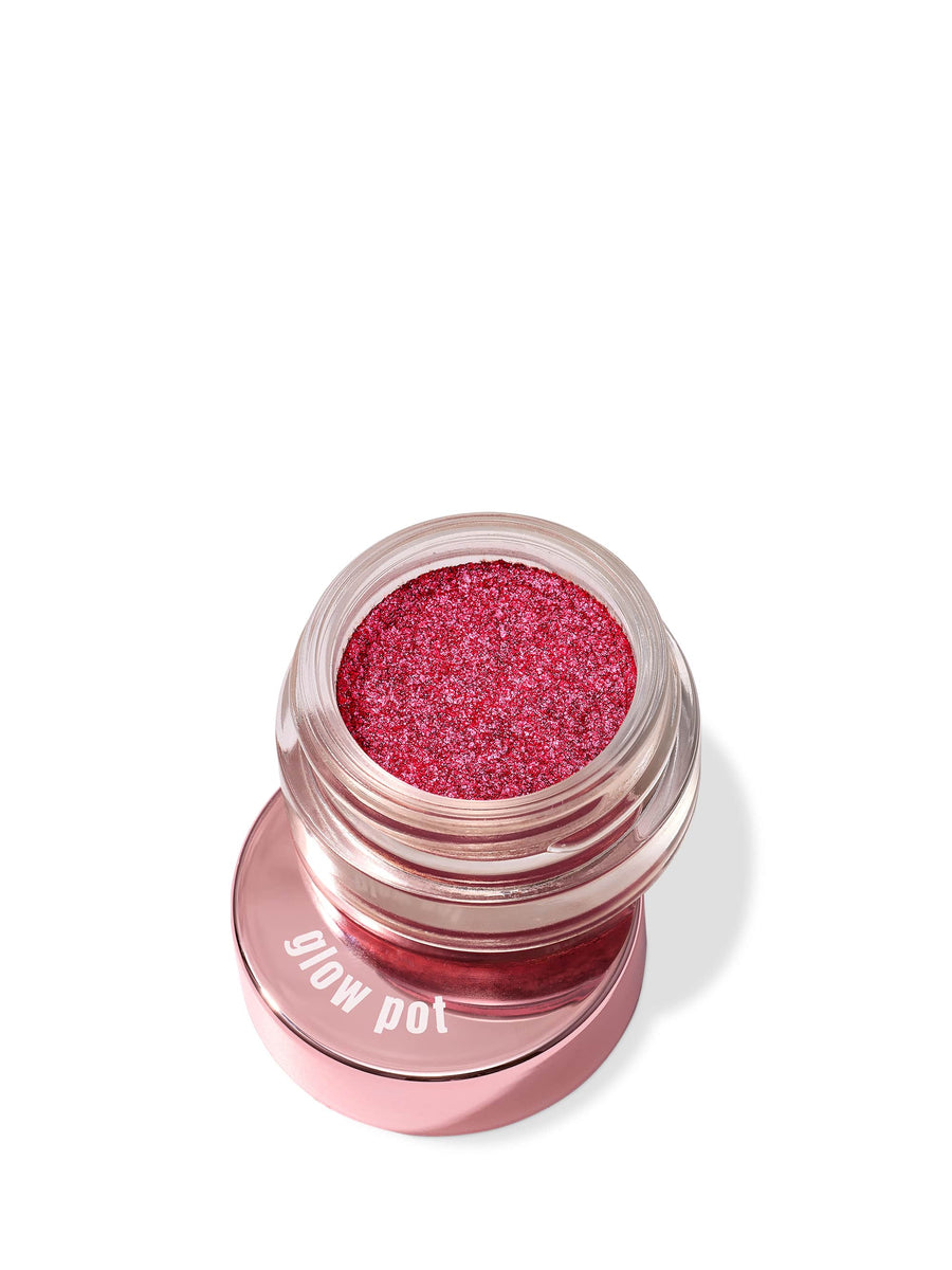 glow pot eyeshadow coverage result