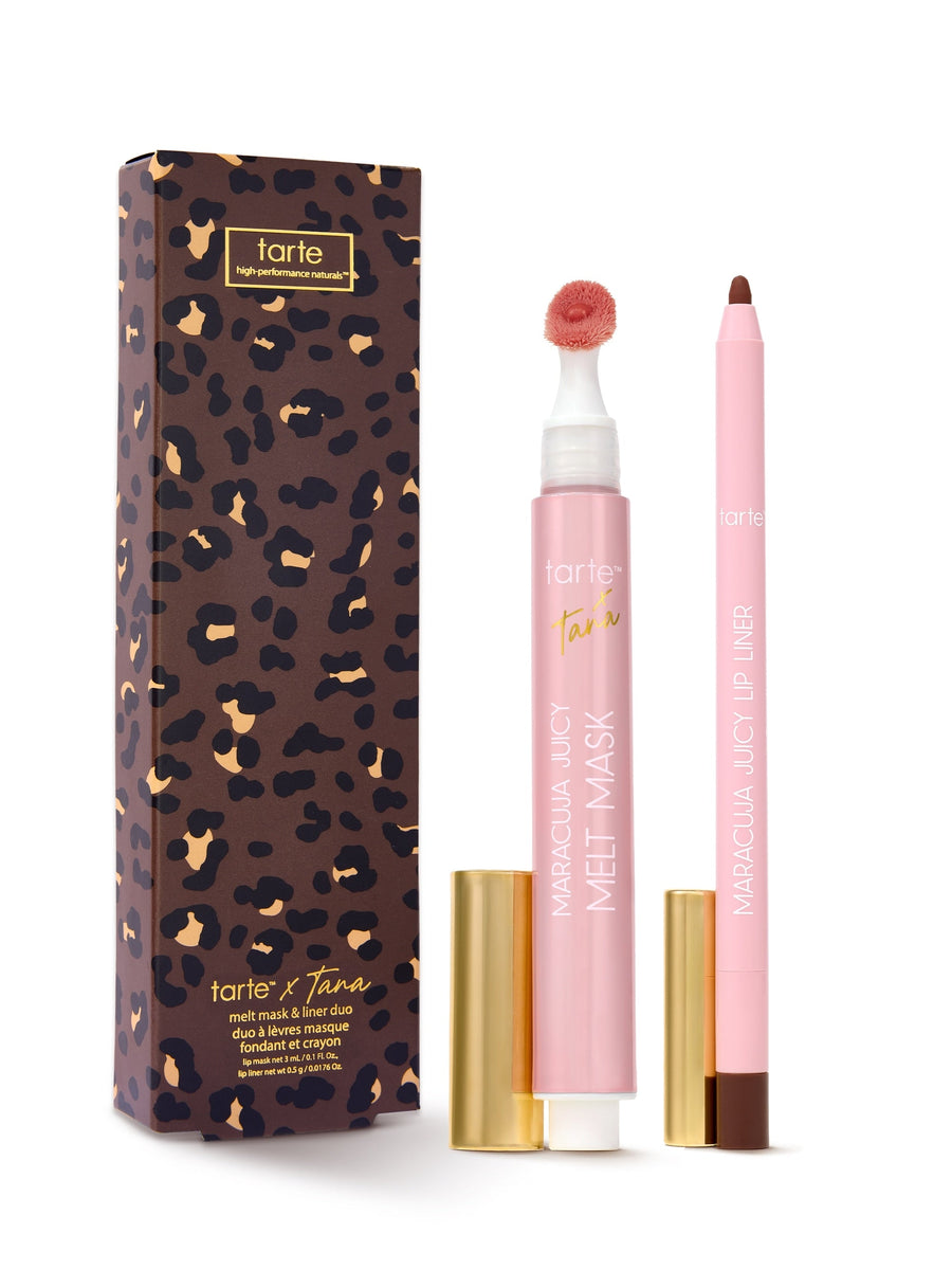 tarte™ x Tana melt mask & liner duo coverage result