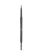Eyebrow pencil with a black casing and visible brand name on a white background