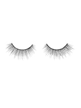 Pair of false eyelashes on a white background