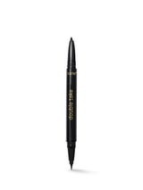 Black eyeliner pen with 'tarte' branding on a white background