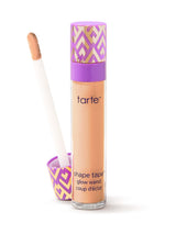 Tarte shape tape glow wand with purple and gold packaging on a white background