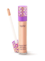 Tarte shape tape glow wand with purple and gold design on a white background
