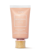 Tarte Amazonian Clay foundation tube on a white background