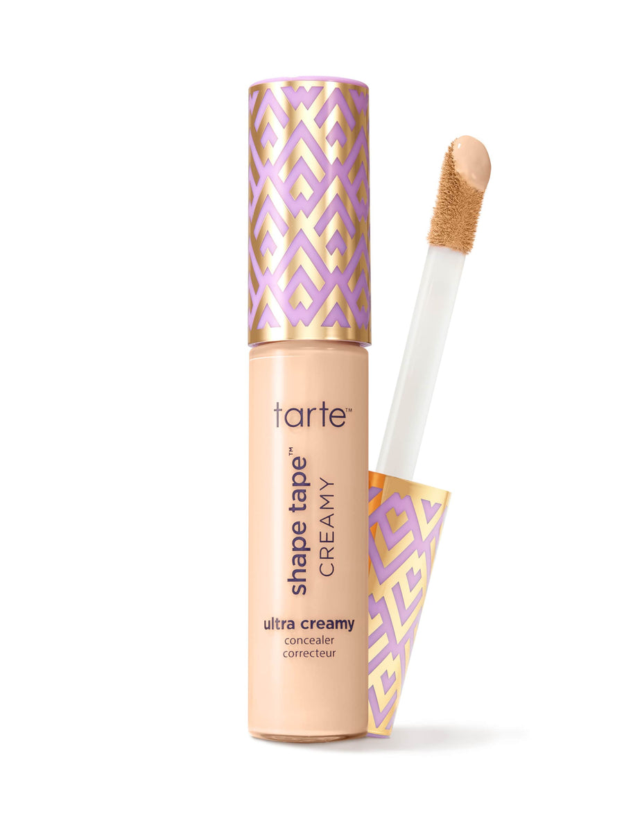 shape tape™ creamy concealer coverage result