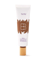 Tarte BB cream tube on a white background
