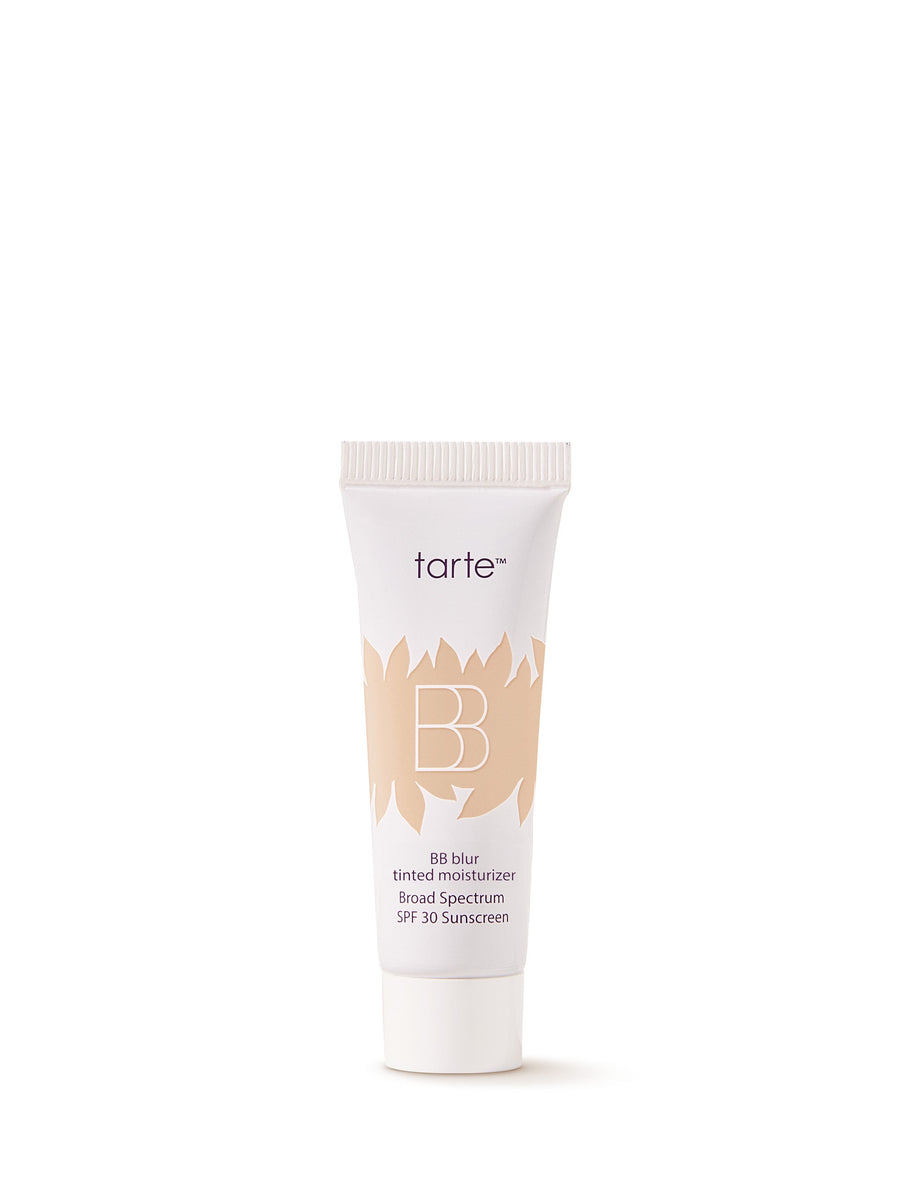 travel-size BB blur tinted moisturizer SPF 30 coverage result