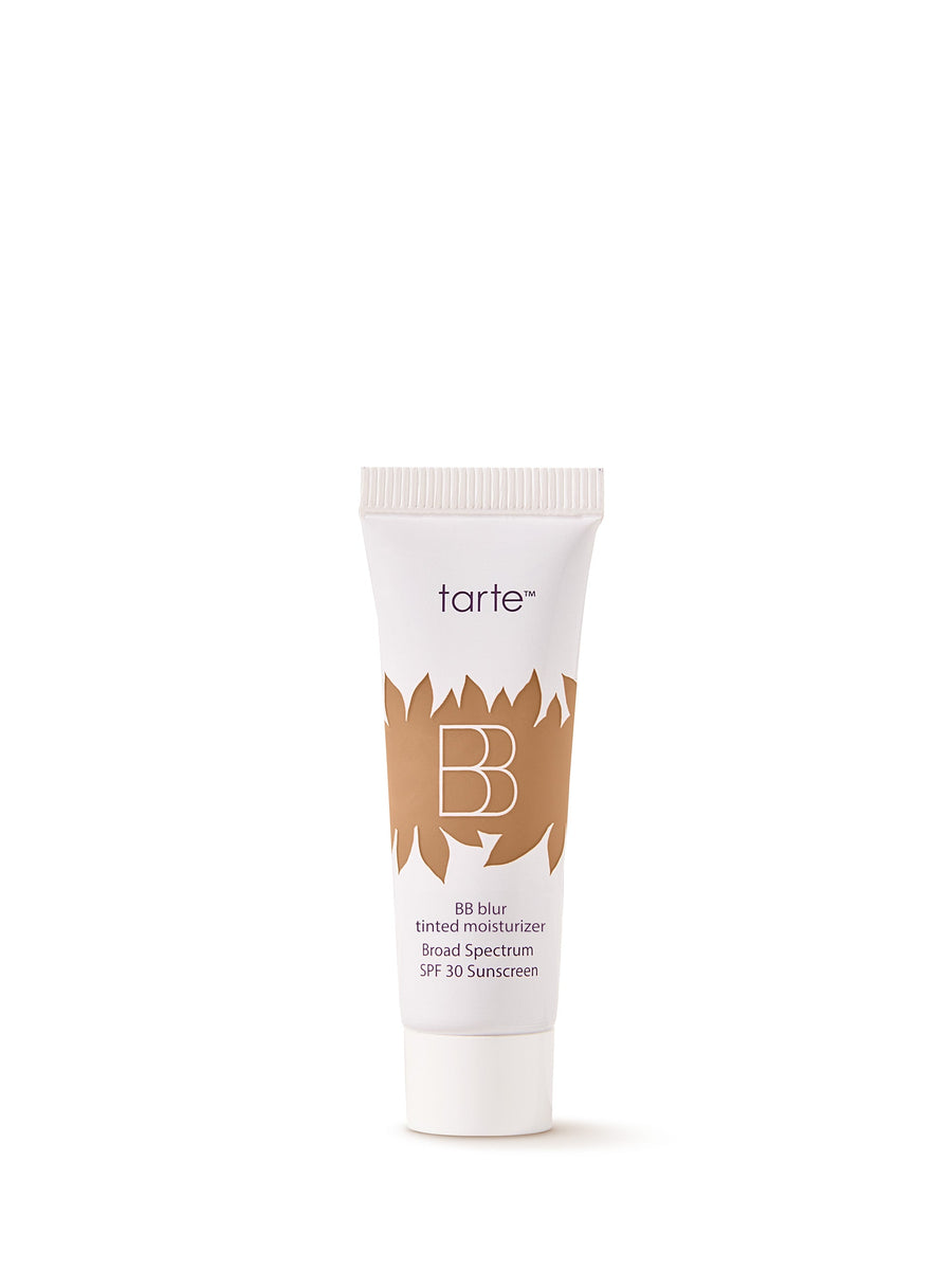 Tarte BB Blur sunscreen tube on a white background