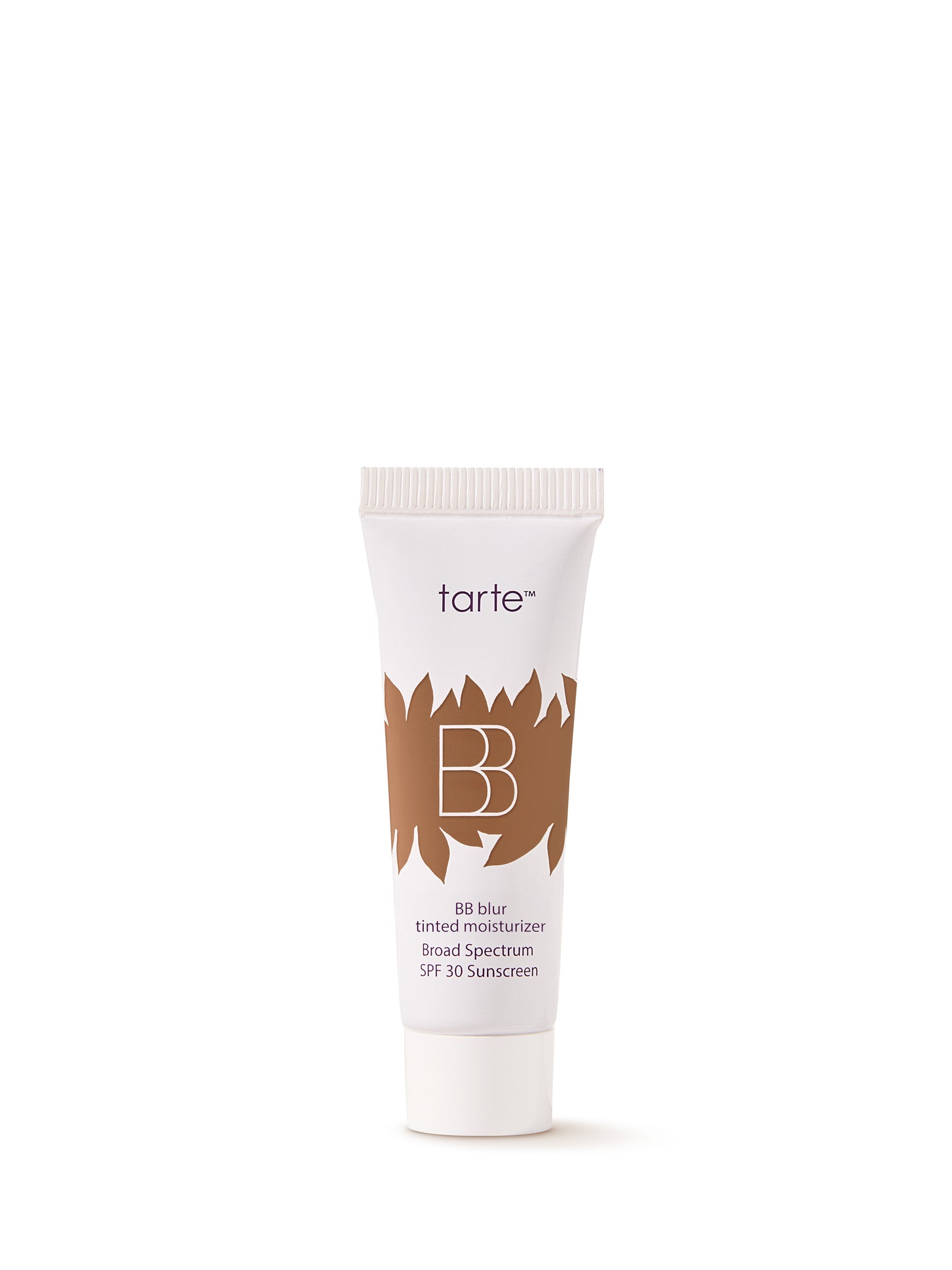 Tarte BB Blur sunscreen tube on a white background