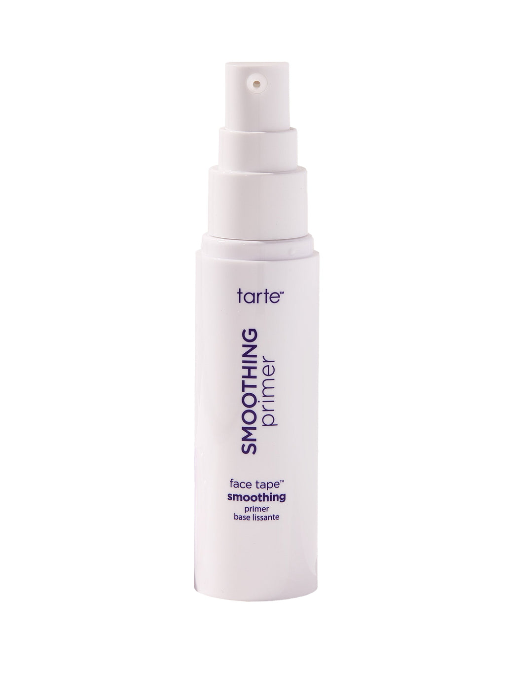 Tarte smoothing primer bottle on a white background