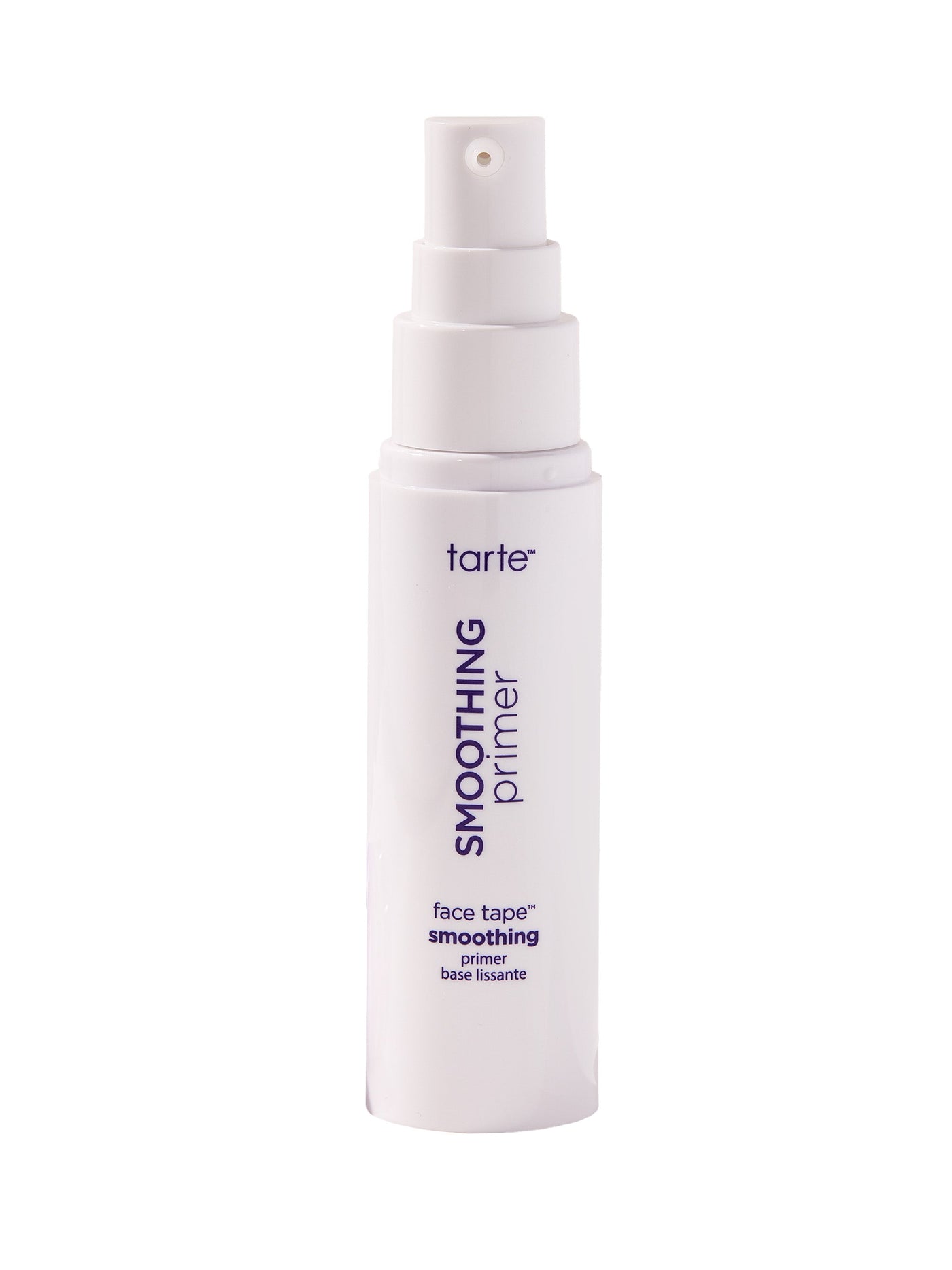 Tarte smoothing primer bottle on a white background