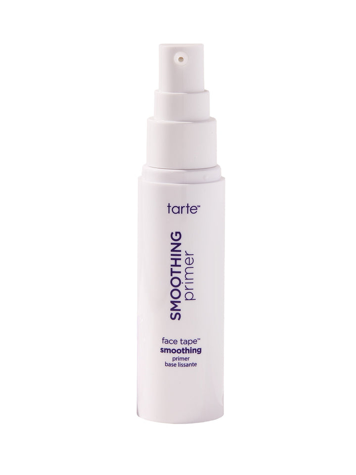 Tarte smoothing primer bottle on a white background