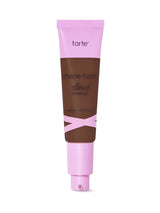 Tarte shape tape cloud cream foundation tube with pink cap on a white background