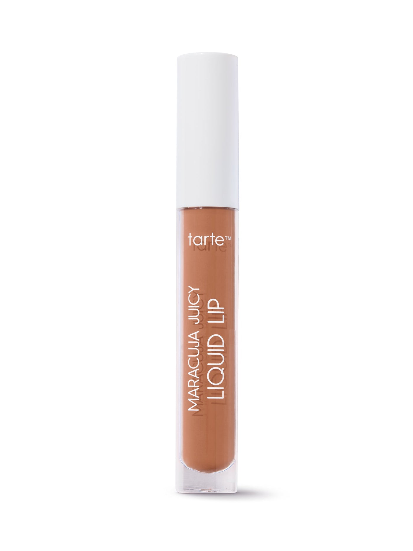 Tarte Maracuja Juicy Liquid Lipstick on a white background