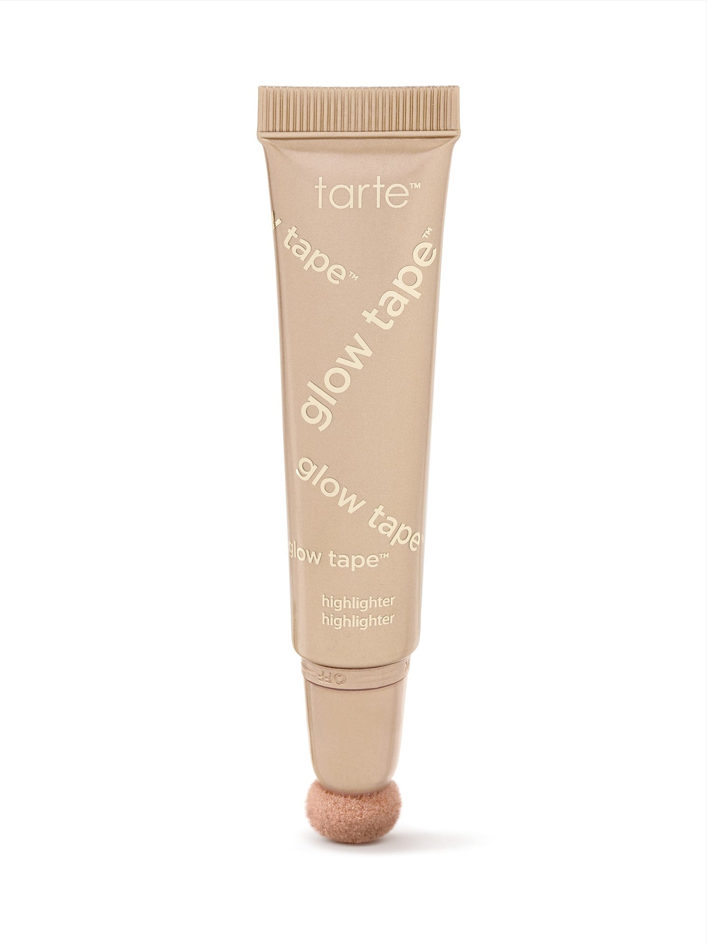 Tarte glow tape highlighter on a white background