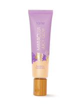 Tarte Maracuja Juicy Glow foundation tube on a white background