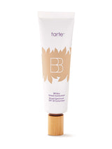 Tarte BB cream tube on a white background