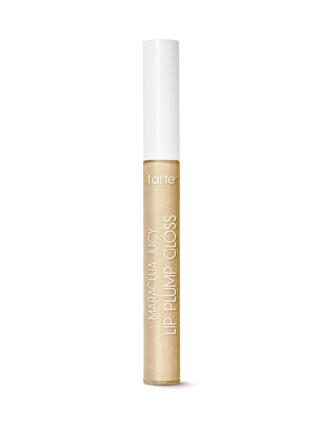 Tarte lip plump gloss on a white background